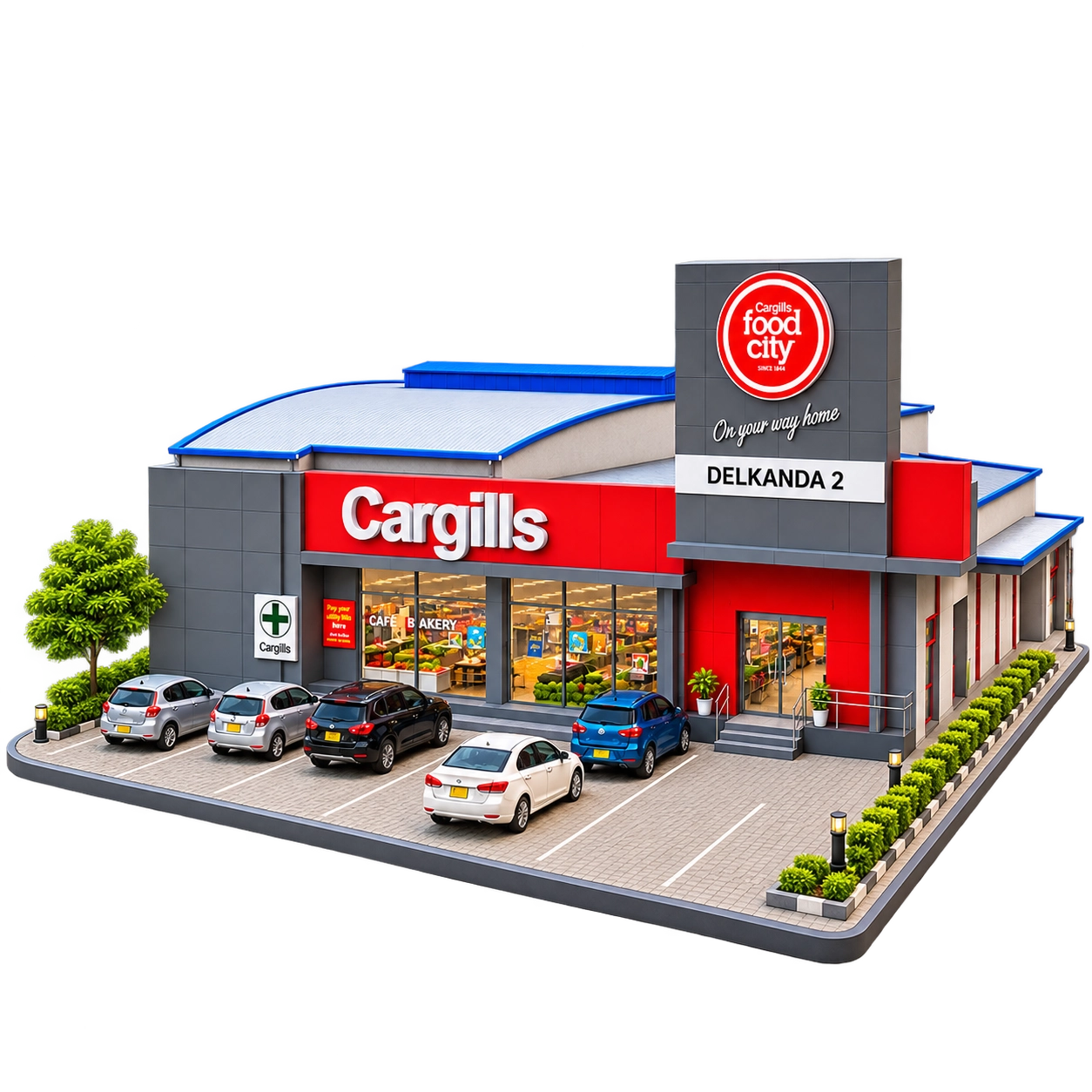 Cargills Food City Delkanda near Kelsey Palace