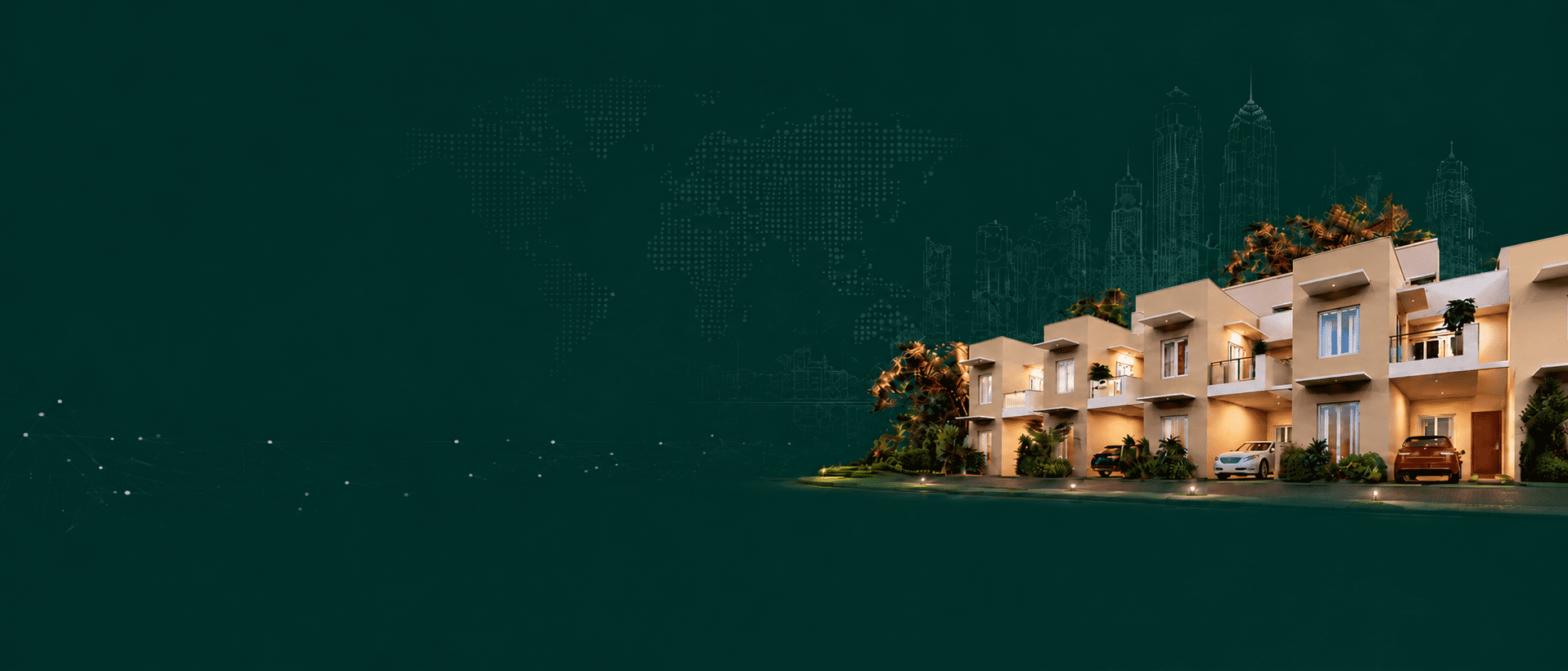 Modern Kelsey Homes residential development contact banner