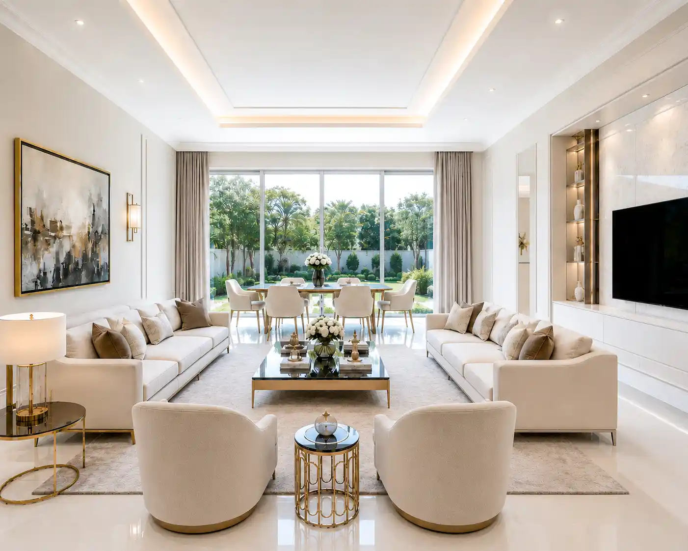 Elegant Kelsey Homes living room interior